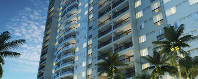 Boa Hora Imobiliária | Apartamentos 3 e 2 Quartos (Residencial com Serviços) a venda na Barra da Tijuca, Cidade Jardim - Avenida Abelardo Bueno, Rio de Janeiro - RJ