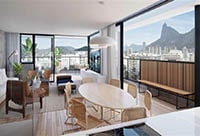Meet Botafogo | Apartamentos de 2 e 3 Quartos e Coberturas Duplex em Botafogo, Rua da passagem, Zona Sul do Rio de Janeiro.